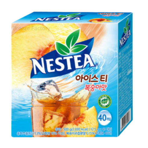 네스카페 네스티 복숭아맛, 12.5g, 40개입, 1개 
커피/원두/차