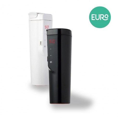 유로 ESL-4000PLUS 차량용커피포트 스마트텀블러, 블랙 카포트cp1200 유로 ESL-4000PLUS 차량용커피포트 스마트텀블러, 블랙 카포트cp1200