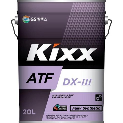 GS칼텍스 기어오일(자동) Kixx ATF DX-III_20L(텍스론), 1개