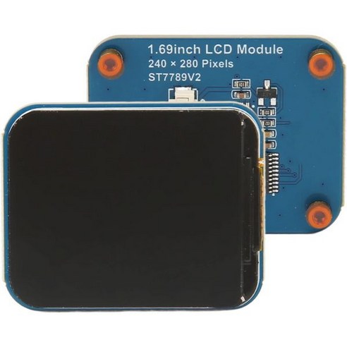 Zyyini 1.69 인치 IPS LCD 디스플레이 모듈 240x280 해상도 4 선 SPI 인터페이스 STM32 용 Raspberry Pi 262K 색상