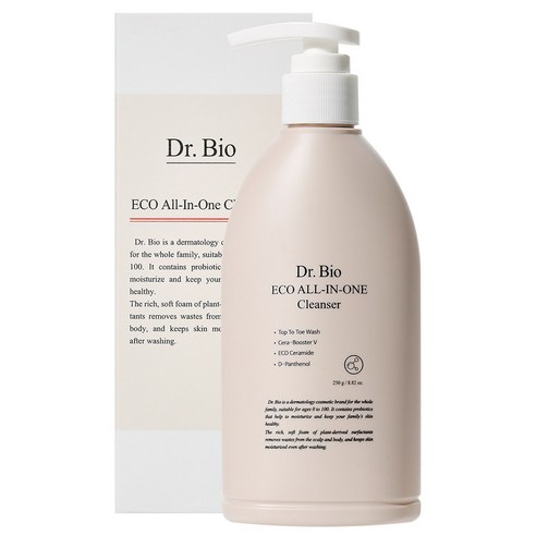 닥터바이오 에코 올인원 바디클렌져 250g, 250ml, 1개