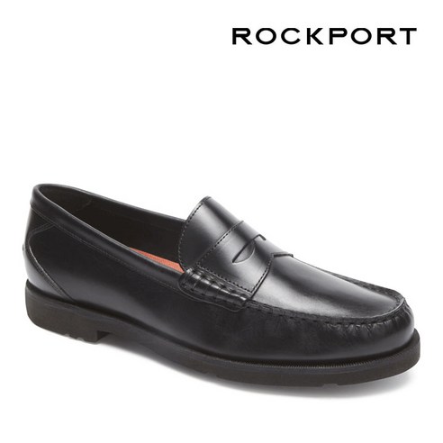 락포트 남성 모던 프렙 페니 로퍼 블랙 Rockport V80547