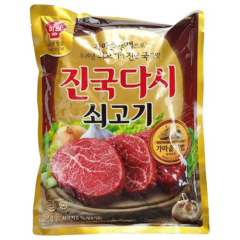 대상 쇠고기 진국다시 2kg, 1개