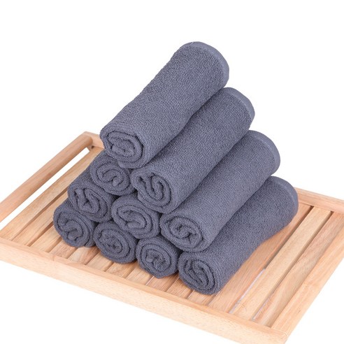 ITALIANO 식당 골프장 당구장 업소용 물수건 30g 01cm 50장가 핸드타월, 1개, 회색