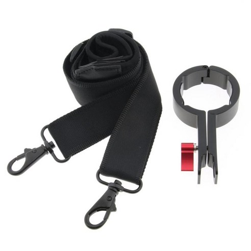 DJI Ronin-S 휴대용 안정기용 버클이 있는 어깨끈, 설명, 블랙, 나일론
