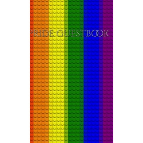 Rainbow Pride Guest Book Hardcover, Blurb, English, 9780464249207