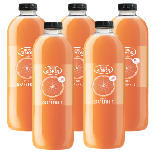 돈시몬 착즙 자몽 주스, 1L, 5개