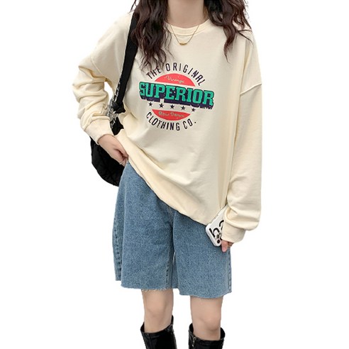 베러댓걸 슈페리얼 빈티지나염 맨투맨