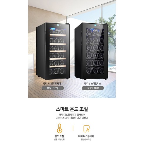 미니 와인 투명 냉장고: 와인 애호가를 위한 완벽한 와인 보관 솔루션