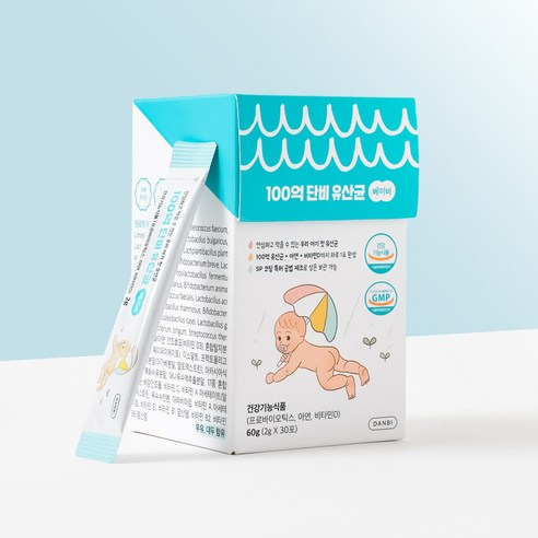 100억 단비 유산균 베이비 30p, 60g, 1개