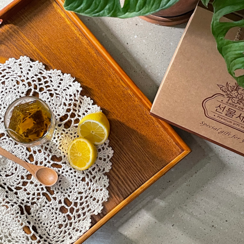 카페꽃담 프리미엄 허브차 건강차 티백선물세트