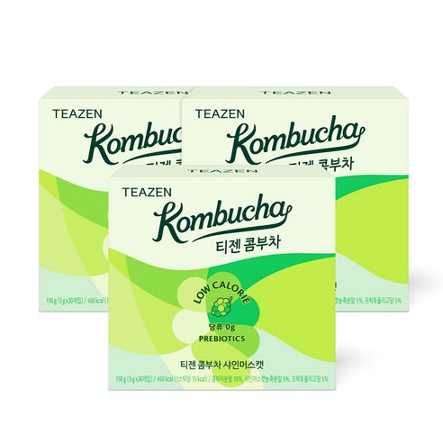 티젠 콤부차 30스틱X3박스(샤인머스캣+택 2), 01.샤인머스캣+샤인머스캣+샤인머스캣