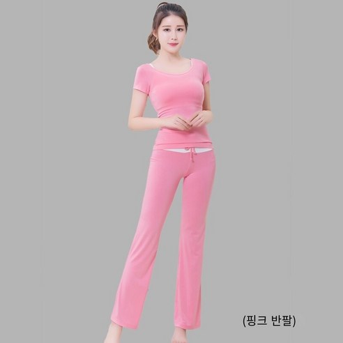 요가 정장 여성 스포츠 피트니스 정장 초급 요가 섹시한 패션 느슨한 슬리밍 봄 여름 가을