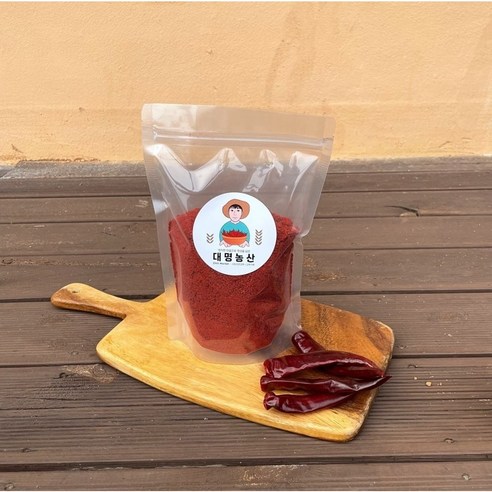 (대명농산)국내산 햇 고춧가루 반대양초 1kg, 1개, 김치/반찬용_안매운맛