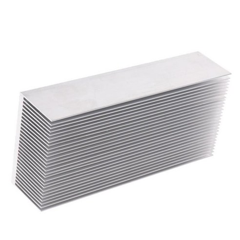 알루미늄 방열판 라디에이터 트랜지스터 방열판 냉각 냉각기 69X37X150mm, 설명, 실버, 설명