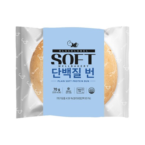 [헬스앤뷰티] 단백질 번, 70g, 1개 - 기타 베이커리 | 쿠팡