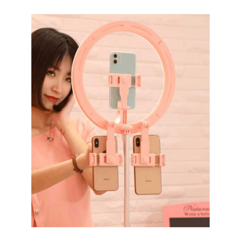 개인 방송 조명 휴대폰 영상용 실내용 조명 아프리카, 흰색 일체형 접이식 29CM