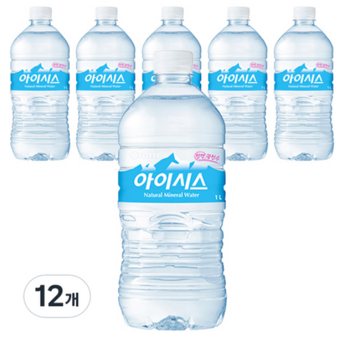 아이시스 생수, 700ml, 12개