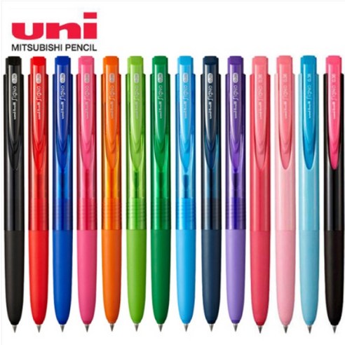 유니볼 시그노 RT1 노크식 UMN-155 0.38mm, 01-블랙 (24) UMN-155-38, 1개