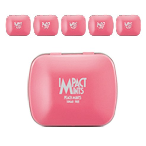 독일 임팩트민트 무설탕 캔디 복숭아, 15g, 24개