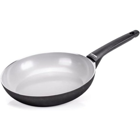 Moneta Futura 후라이팬 천연 FineGres 코팅 인덕션 적합 이탈리아산 28cm, 기본, 1개