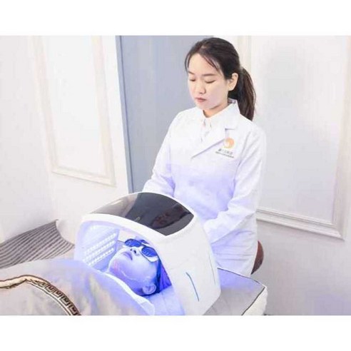 미백 화이트태닝기계 셀프테닝 바디케어 조명 토닝, (업그레이드) 4색 접이식 분광기 + 카트