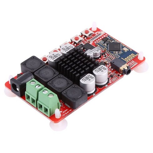 Retemporel TDA7492 50Wx2 디지털 듀얼 채널 증폭기 모듈 CSR8635 Bluetooth V4.0 수신기 및 마이크가 있는 스테레오 AMP 보드, 사진 색상