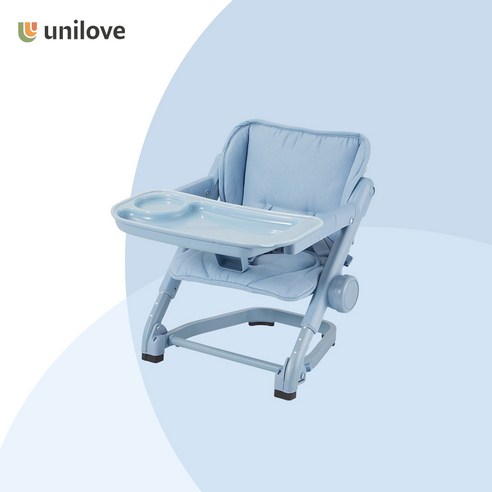 유니러브 피드미 3-in-1 부스터 의자: 에어리블루, 우리 아이의 성장을 담는 특별한 공간 유니러브피드미