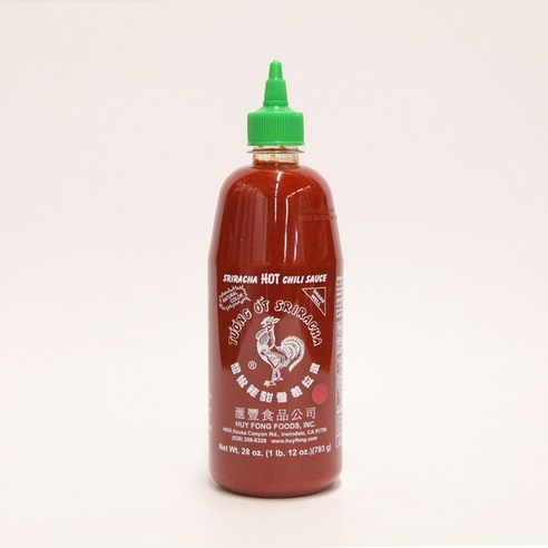 후이퐁 0칼로리 닭표 스리라차 핫 칠리소스 793g, 1개