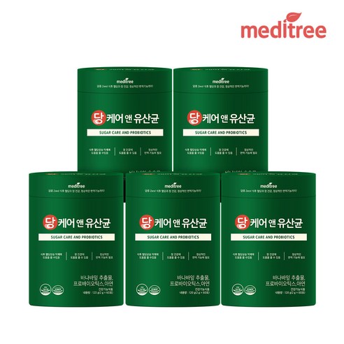 메디트리 당케어 유산균, 120g, 180포