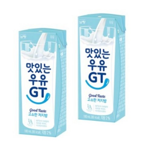 맛있는우유GT 고소한 저지방 멸균우유, 190ml, 48개 190ml × 48개 섬네일