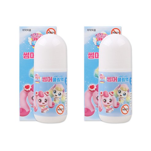 캐치티니핑 썸머쿨링액 24년제조, 블루 24년제조, 2개