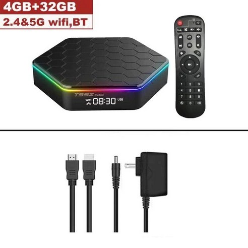EVPAD10P T95Z 플러스 안드로이드 스마트 TV 박스 TV용 미디어 플레이어 12 올위너 H618 2 GB 4GB RAM 32 64GB ROM BT 와이파이 6 2.4G 5G HDR 6K, 없음, 2.미국 플러그 - 4GB 32GB, 2.미국 플러그 - 4GB 32GB