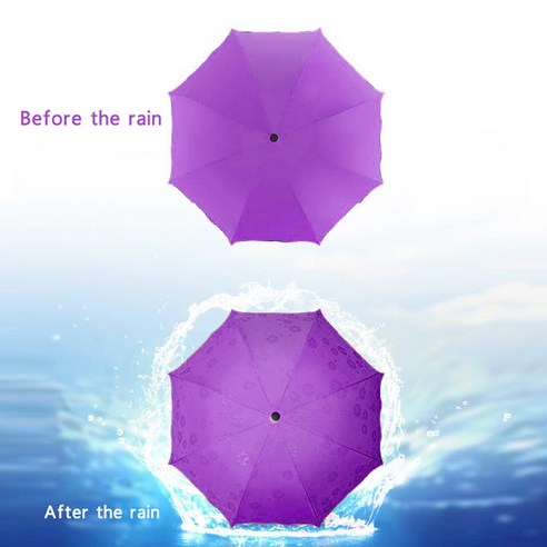 OEM 여행 파라솔 접는 비 방풍 우산 안티-UV 태양/비