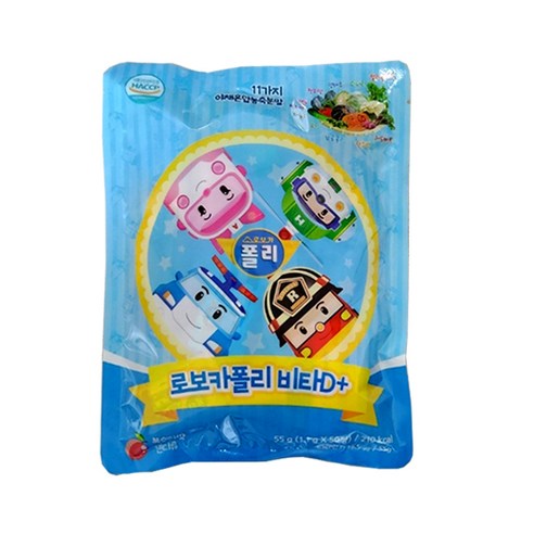 로보카폴리 비타민D 50정 복숭아맛