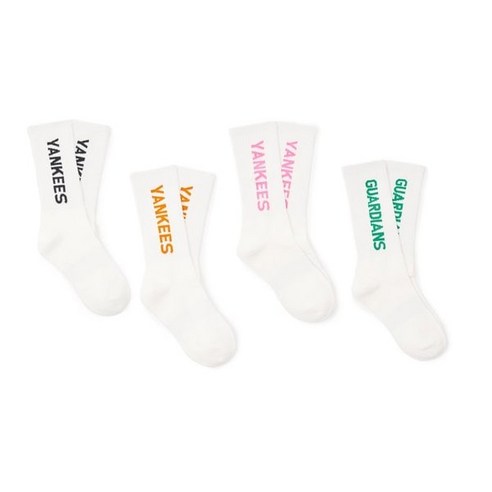 MLB 엠엘비키즈 24SS 7ASOB024N 베이직 데일리 스케이트 양말 1011080