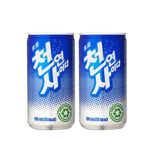 일화 천연 사이다, 190ml, 60개