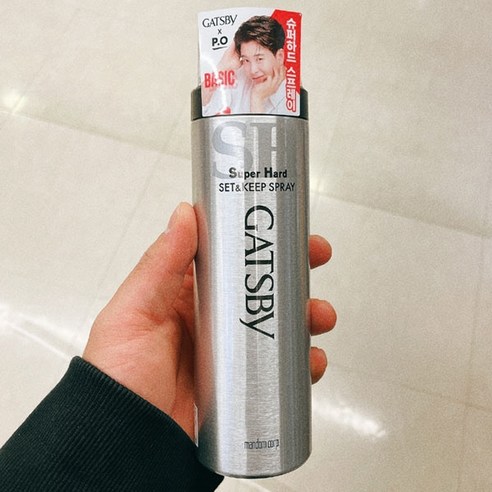 갸스비 스타일링 스프레이 (셋앤킵) 180g, 1개