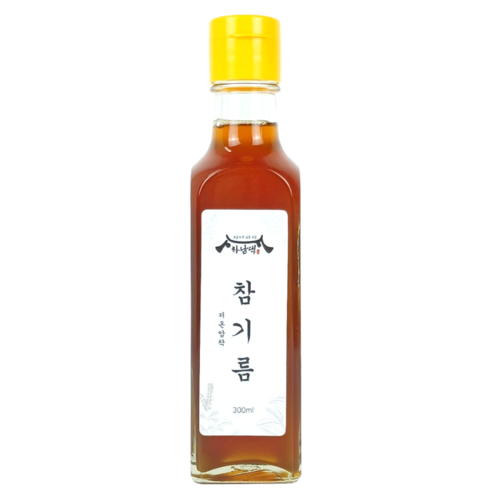 하남댁 건강지키미 저온압착 참기름, 1개, 300ml