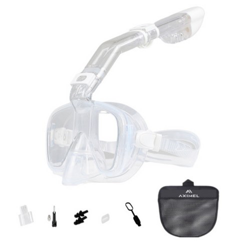 답답한 마스크는 이제 그만! 엑시멀 마린웨이브 스노쿨링 마스크 솔직 후기 스노쿨링마스크마린