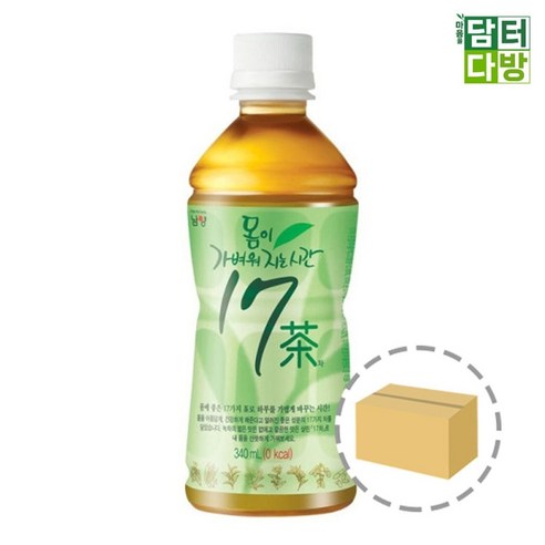 규 남양 전통차 탕비실 회사 오피스 17차 음료수 340mLx20EA 식음료, 340ml