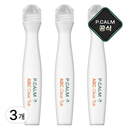 피캄 ABC 클리어 톡, 3개, 15ml