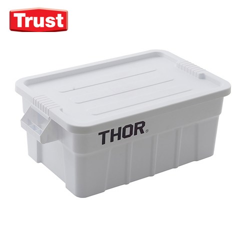 트러스트 THOR 다용도 토트 박스 53L + 덮개, WHITE, 1세트