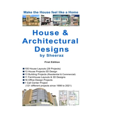(영문도서) House & Architectural Designs Hardcover, Lulu.com, English, 9781105111556