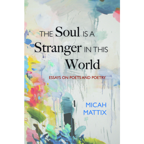 The Soul Is a Stranger in This World Paperback, Cascade Books