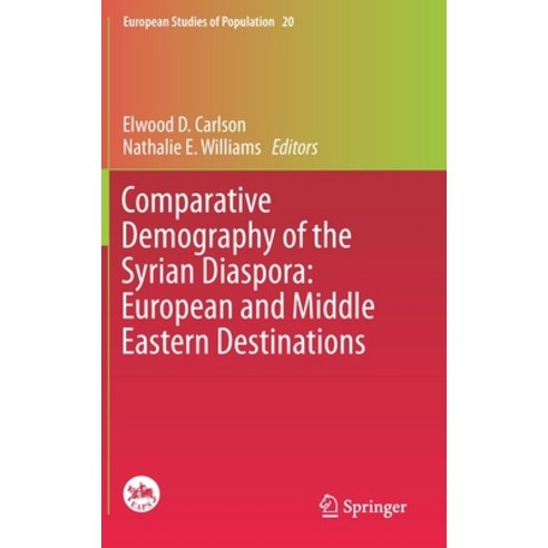 (영문도서) Comparative Demography of the Syrian Diaspora: European and Middle Eastern Destinations Hardcover, Springer, English, 9783030244507