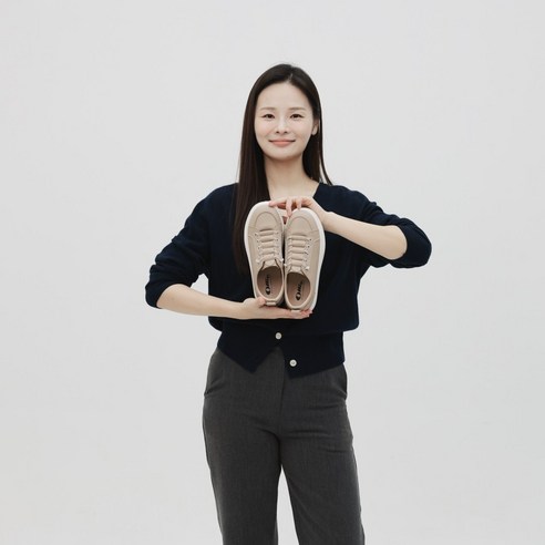 올리 프리앙 셔링 밴딩 쿠션 스니커즈 4cm