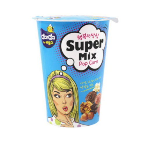 커널스 슈퍼믹스 팝콘 70g 낱개 파란색 [유통기한 24년 5월 17일]