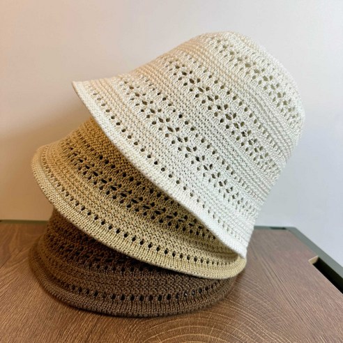 햇볕은 피하고 스타일은 살리는 여름 필수템, 오웬가 니트 벙거지!