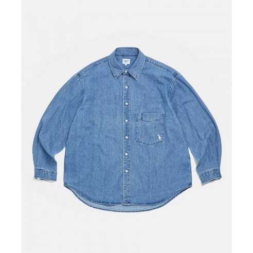 [정품] 에스피오나지 Denim Over 셔츠Washed Indigo 736158